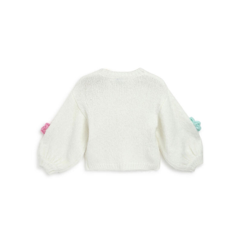 Girls Bronze Embellished Pullover image number null